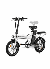 W2A Folding Electric Scooter with 350W High Speed Motor, 36V 8AH Battery, 40 KM/H Speed, 35 KM Range, Dual Disk Brakes, Carbon Alloy Frame and 16 Inches Tires